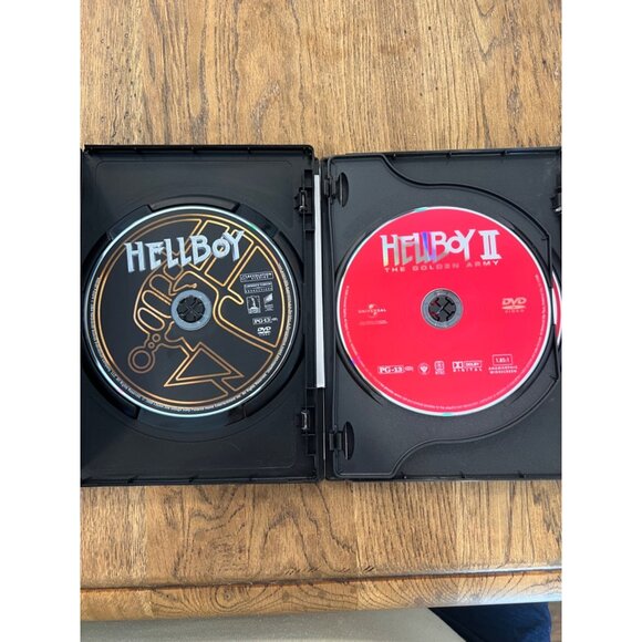 Hellboy & Hellboy II: The Golden Army DVD Set Sci-Fi Action Movies - Picture 2 of 3